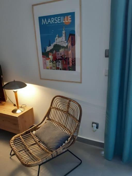 Grand Studio Avec Patio Marseilles Exterior foto